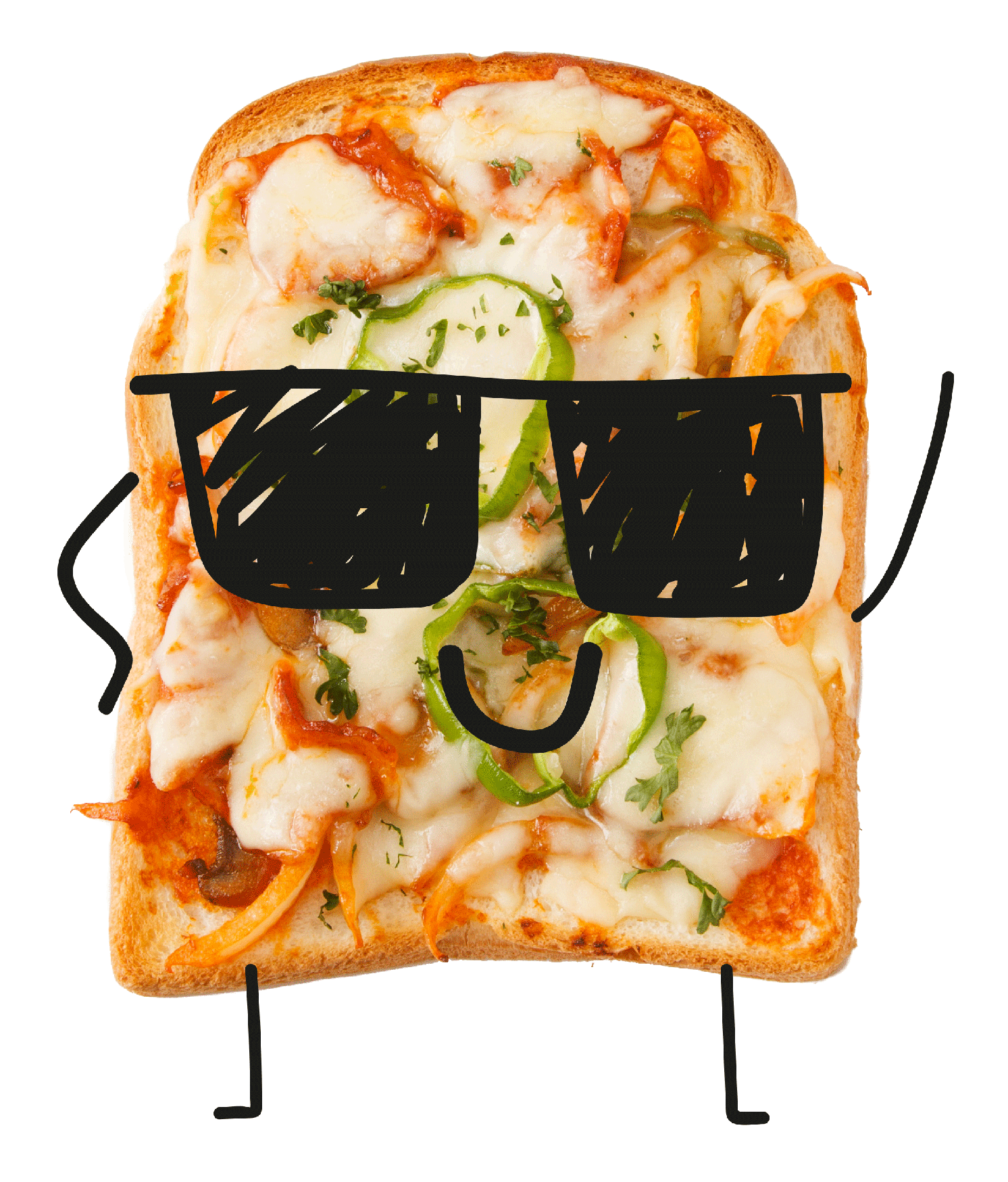 Bin toast apple carrot potato pizza