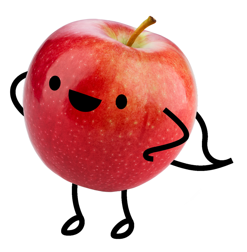 A apple superhero